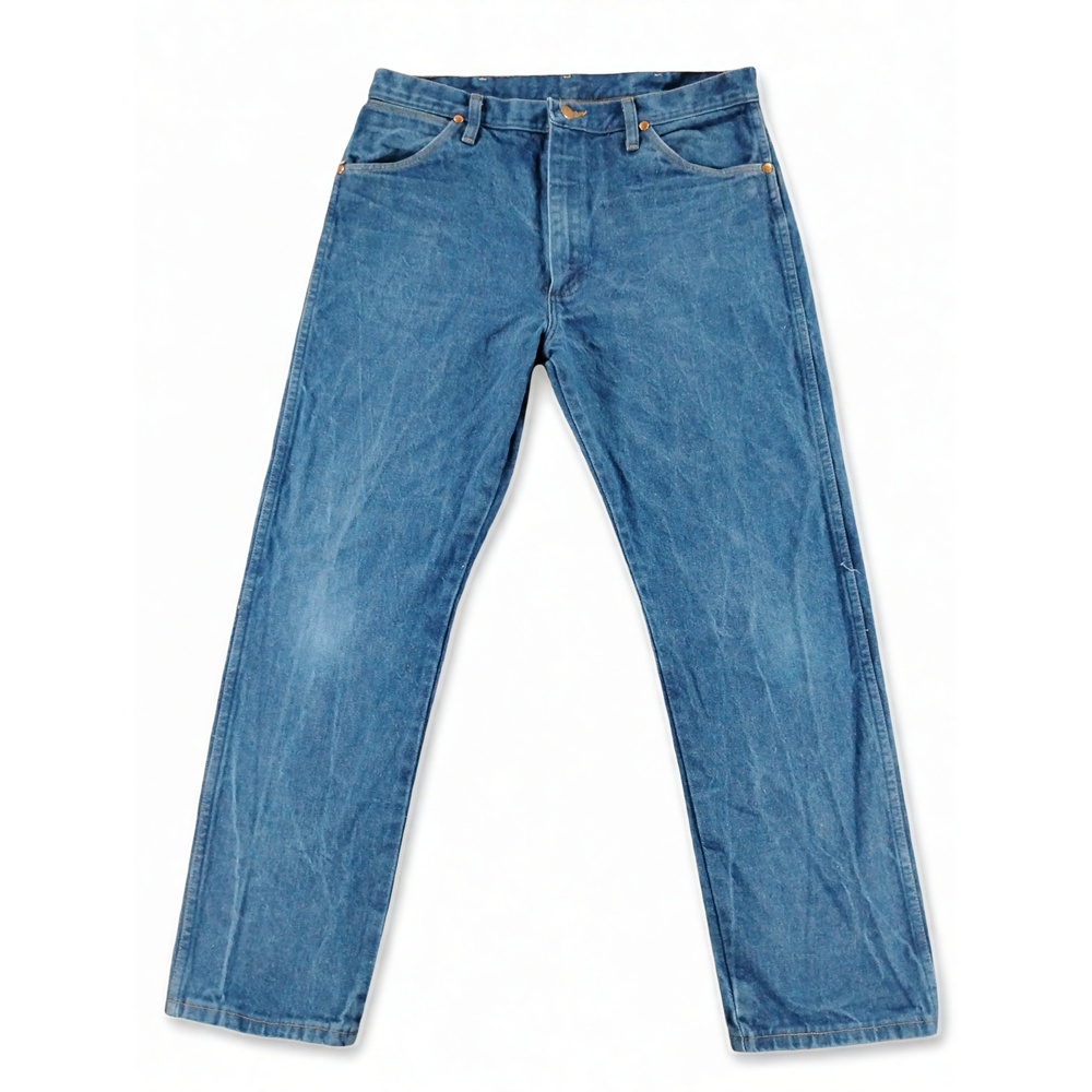 Wrangler 13MWZ Cowboy Cut Jeans Mens 36x30 Denim Workwear Minimalist Streetwear